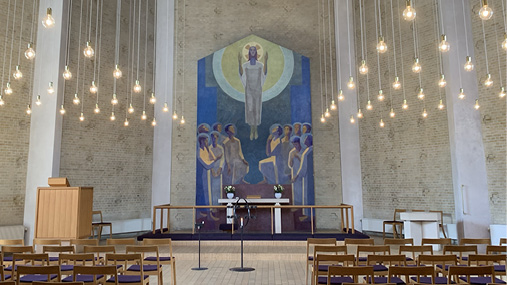 Elvin Eruds altertavle i Hyltebjerg Kirke